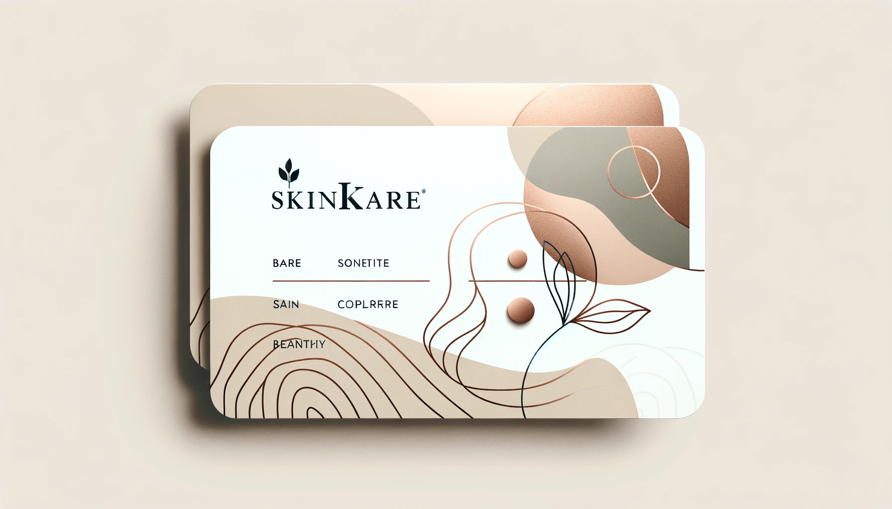 Carte de fidélité du site web skinKare